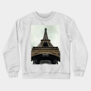 eiffel tower closeup Crewneck Sweatshirt